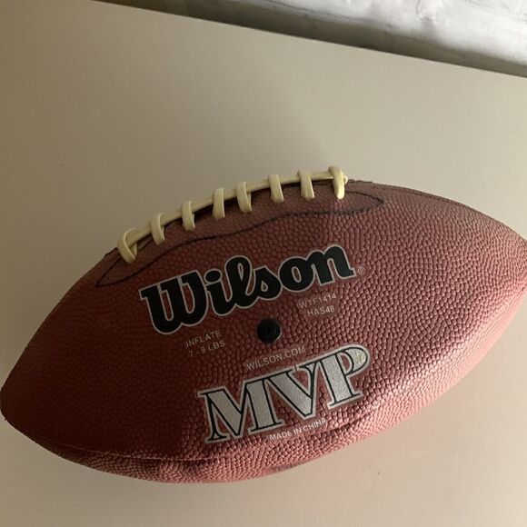 Billy Ray Barnes Philadelphia Eagles Autographed Football - Picture 3 of 4